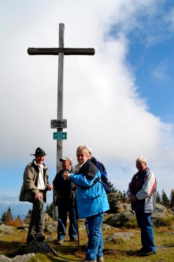 Erlebnispension Zum Wanderer Sepp Arnbruck Esterno foto