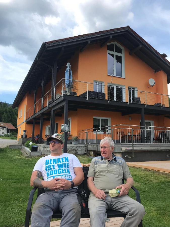 Erlebnispension Zum Wanderer Sepp Arnbruck Esterno foto