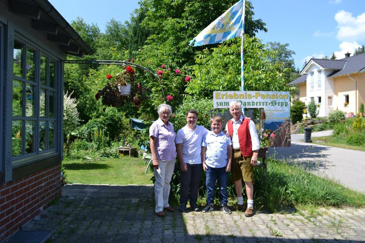 Erlebnispension Zum Wanderer Sepp Arnbruck Esterno foto